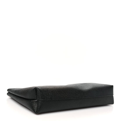 Saint Laurent Grain De Poudre Zipped Tablet Holder Black 4 of 11