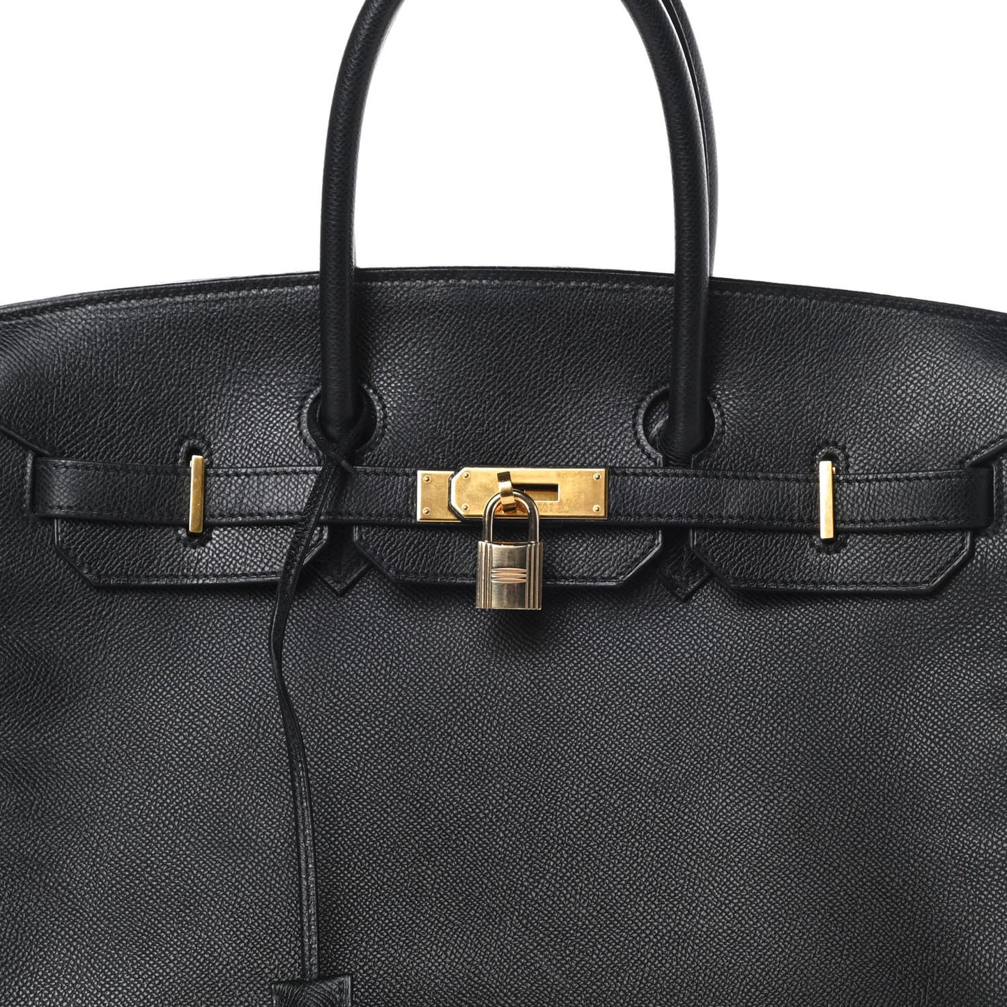 Epsom Birkin 35 Black