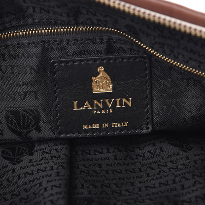 Lanvin Lambskin Quilted Medium Amalia Shoulder Bag Vieux Rose 6 of 6