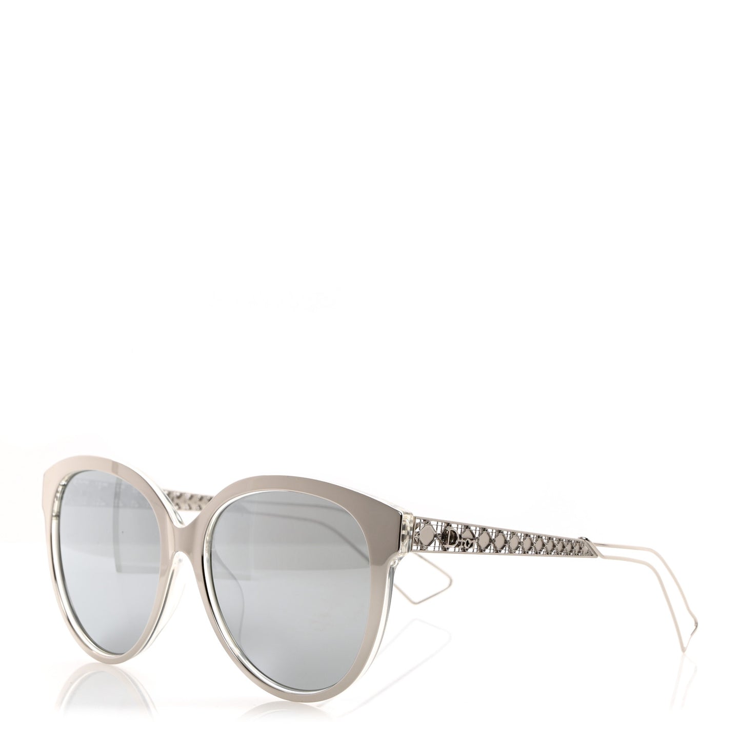Metal Diorama 2 Sunglasses Silver