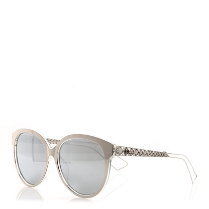 Christian Dior Metal Diorama 2 Sunglasses Silver 1 of 7