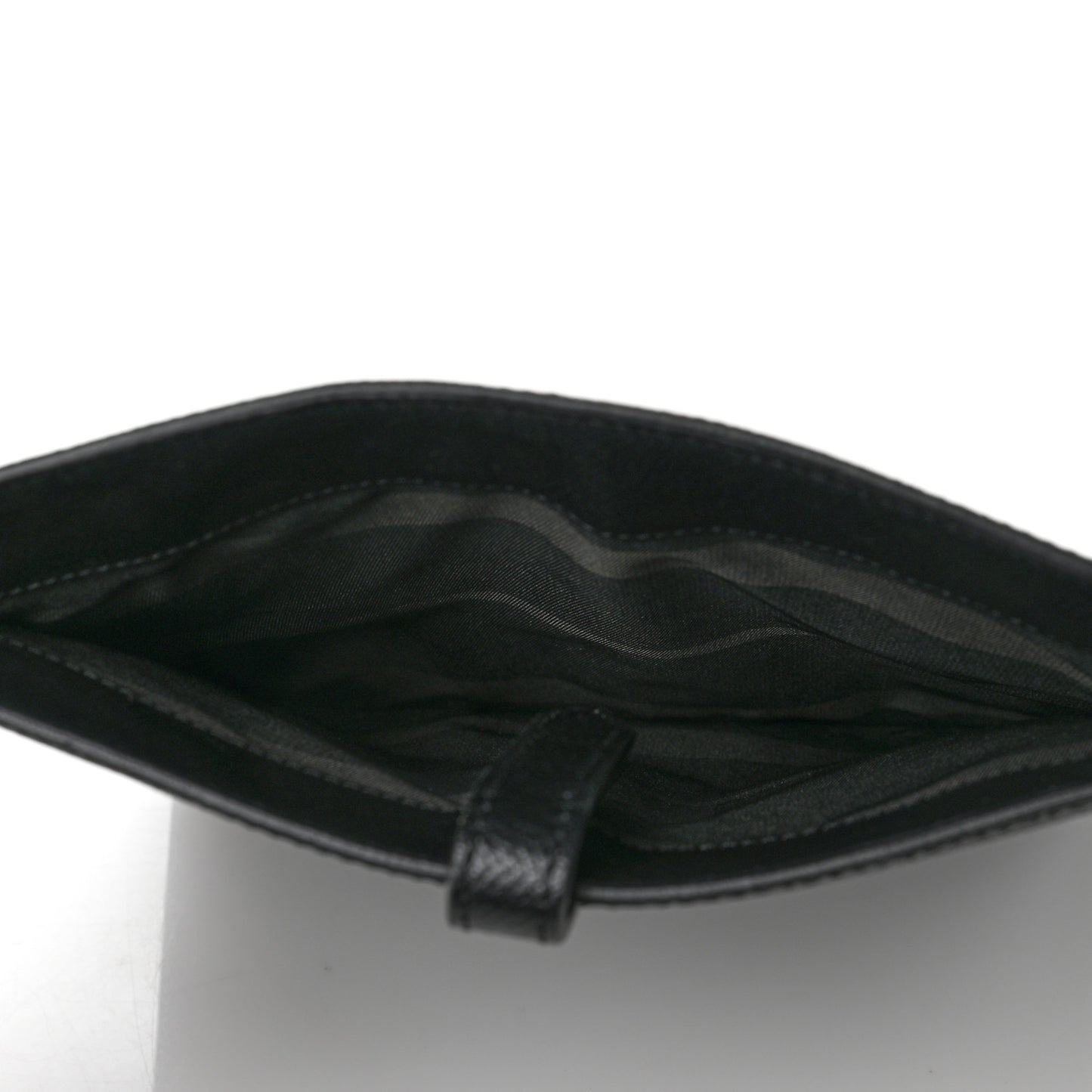London Grainy Calfskin Tuffley iPad Sleeve Black