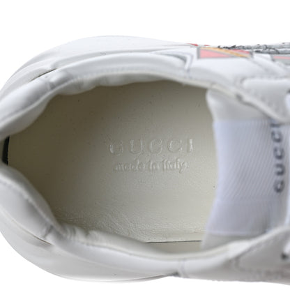 Gucci Calfskin Worldwide Womens Rhyton Sneakers 36.5 Great White 7 of 7