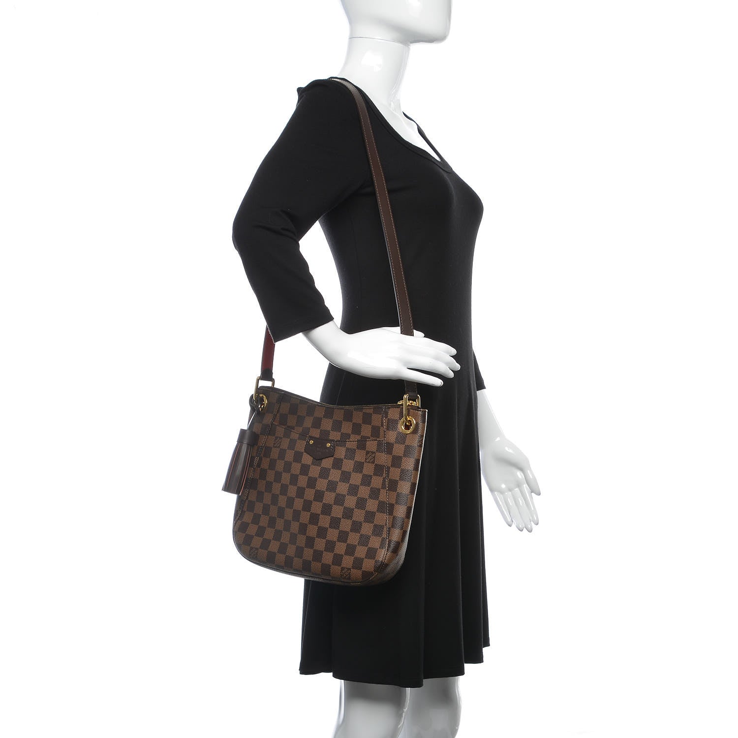 Louis Vuitton Damier Ebene South Bank Besace 2 of 7