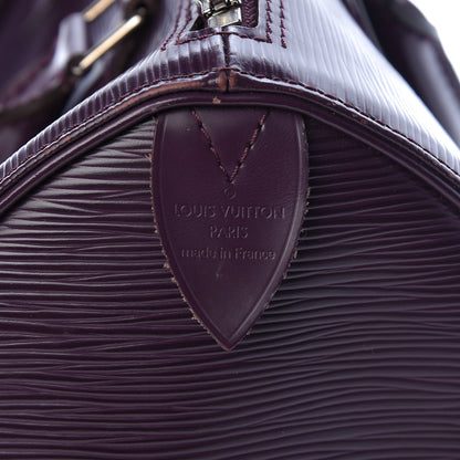 Louis Vuitton Epi Speedy 30 Cassis 6 of 12