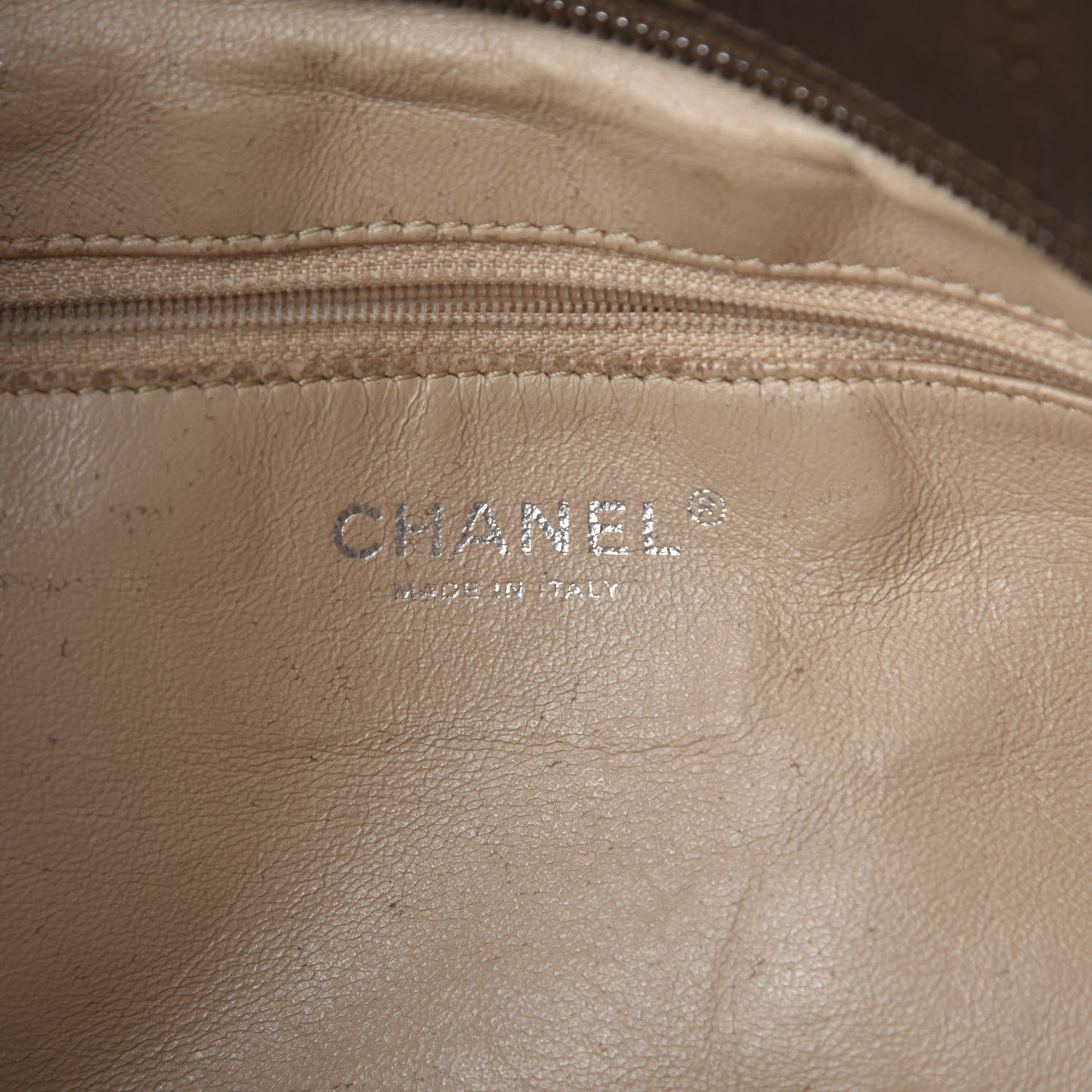 Deerskin Luxe Ligne Tote Khaki