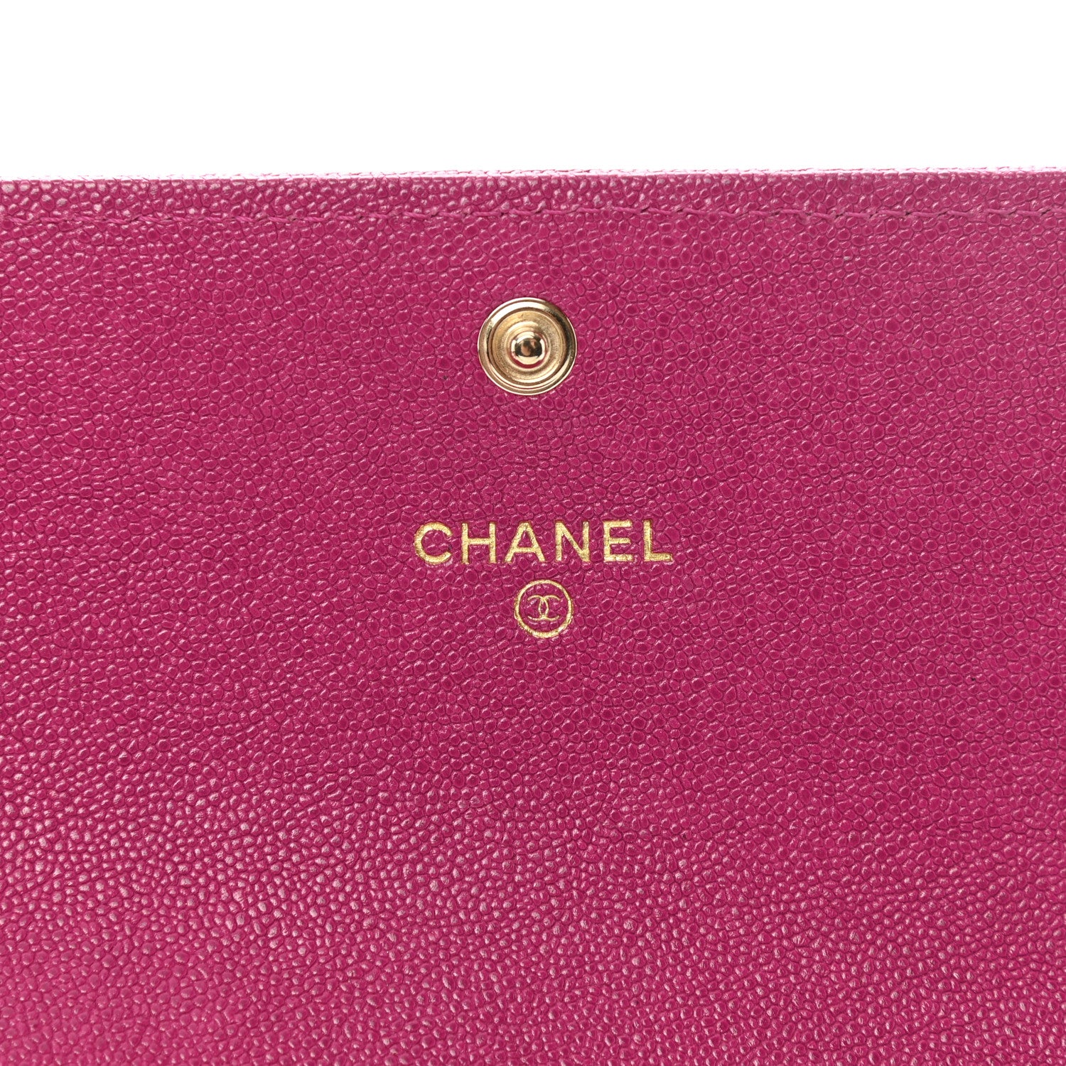 Chanel Caviar Quilted Medium Boy Flap Wallet Fuchsia 6 of 11
