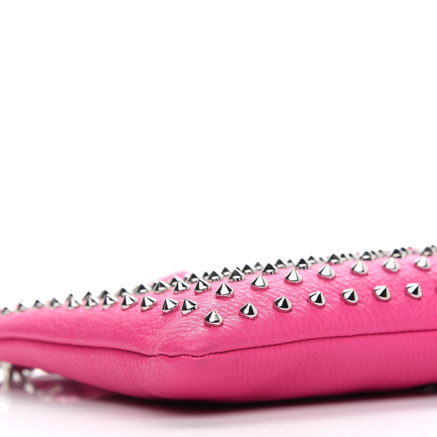 MCM Crystal Studded Crossbody Pink 8 of 11