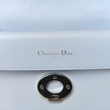 Christian Dior Patent Smooth Calfskin Mini Be Dior Flap Orange Light Blue 5 of 20