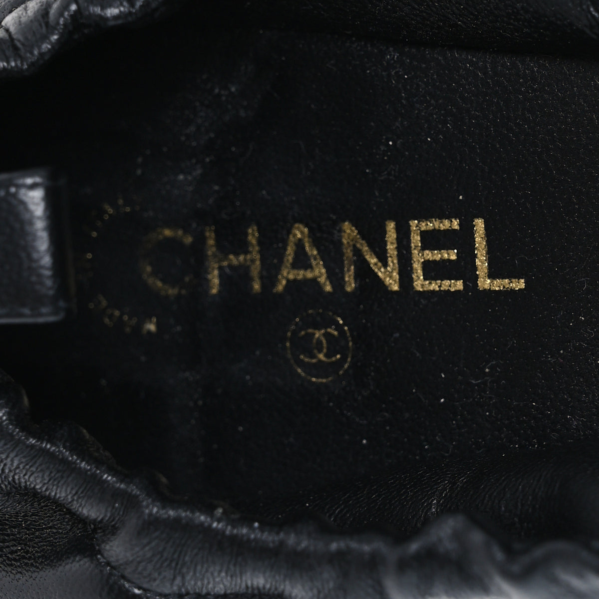 Chanel Lambskin CC Turnlock Ballerina Flats 39.5 Black 7 of 11