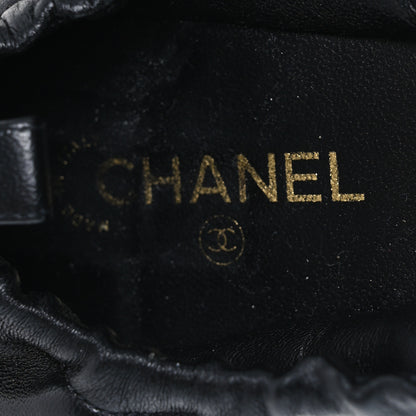 Chanel Lambskin CC Turnlock Ballerina Flats 39.5 Black 7 of 11