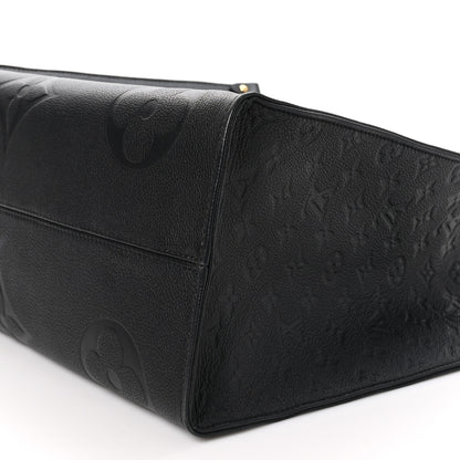 Louis Vuitton Empreinte Monogram Giant Onthego GM Black 9 of 9