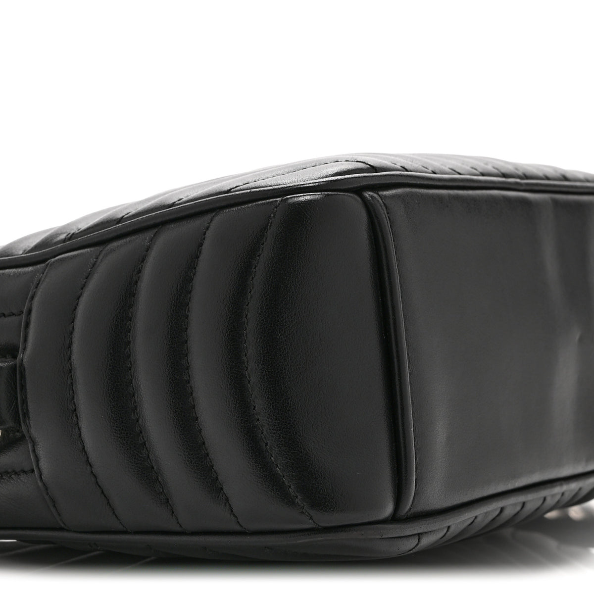 Soft Calfskin Diagramme Camera Bag Black
