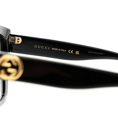 Gucci Acetate Sunglasses GG0327S Black 5 of 8