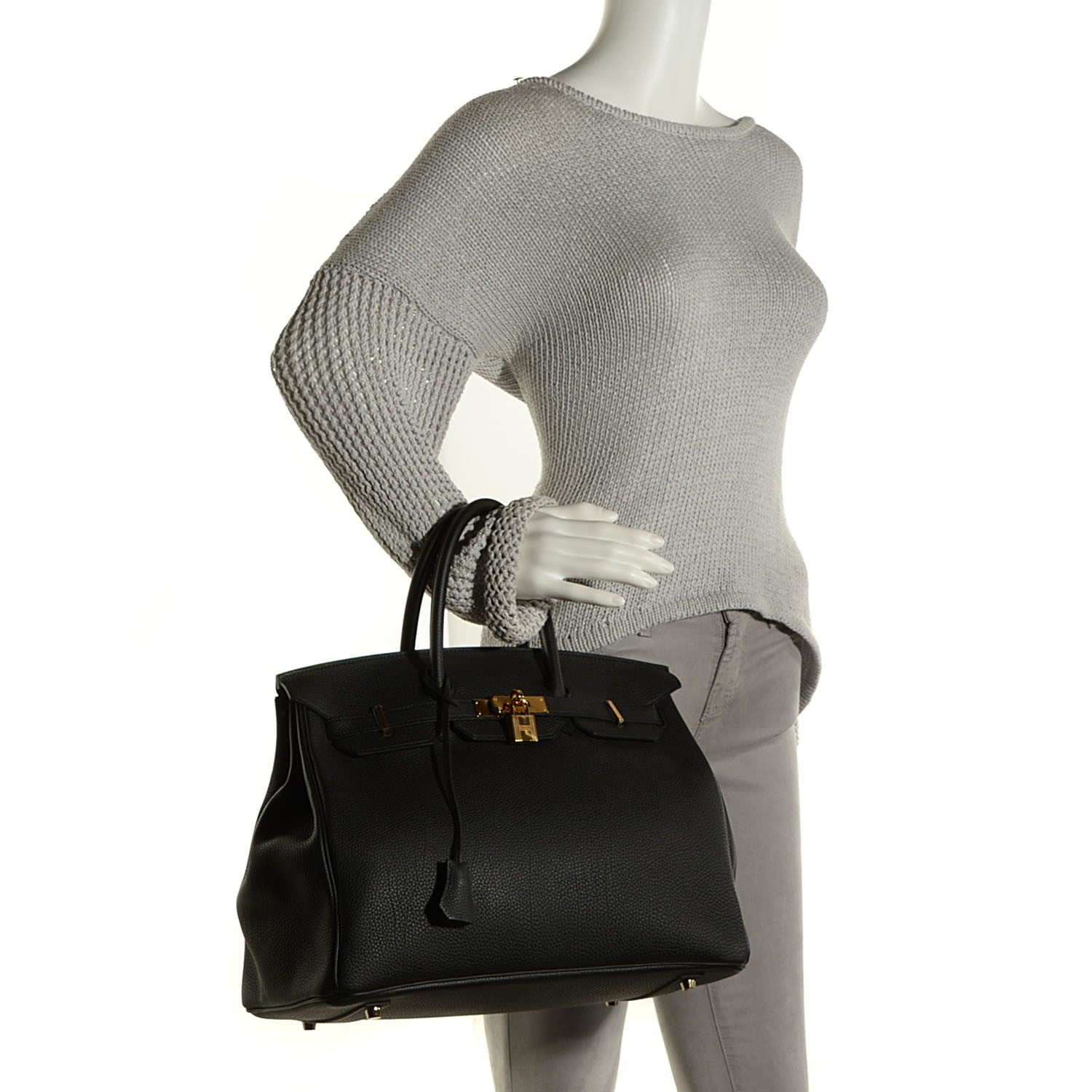 Hermes Togo Birkin 35 Black 31 of 58
