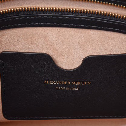 Alexander McQueen Sweet Calfskin Small Heroine 30 Black 9 of 11