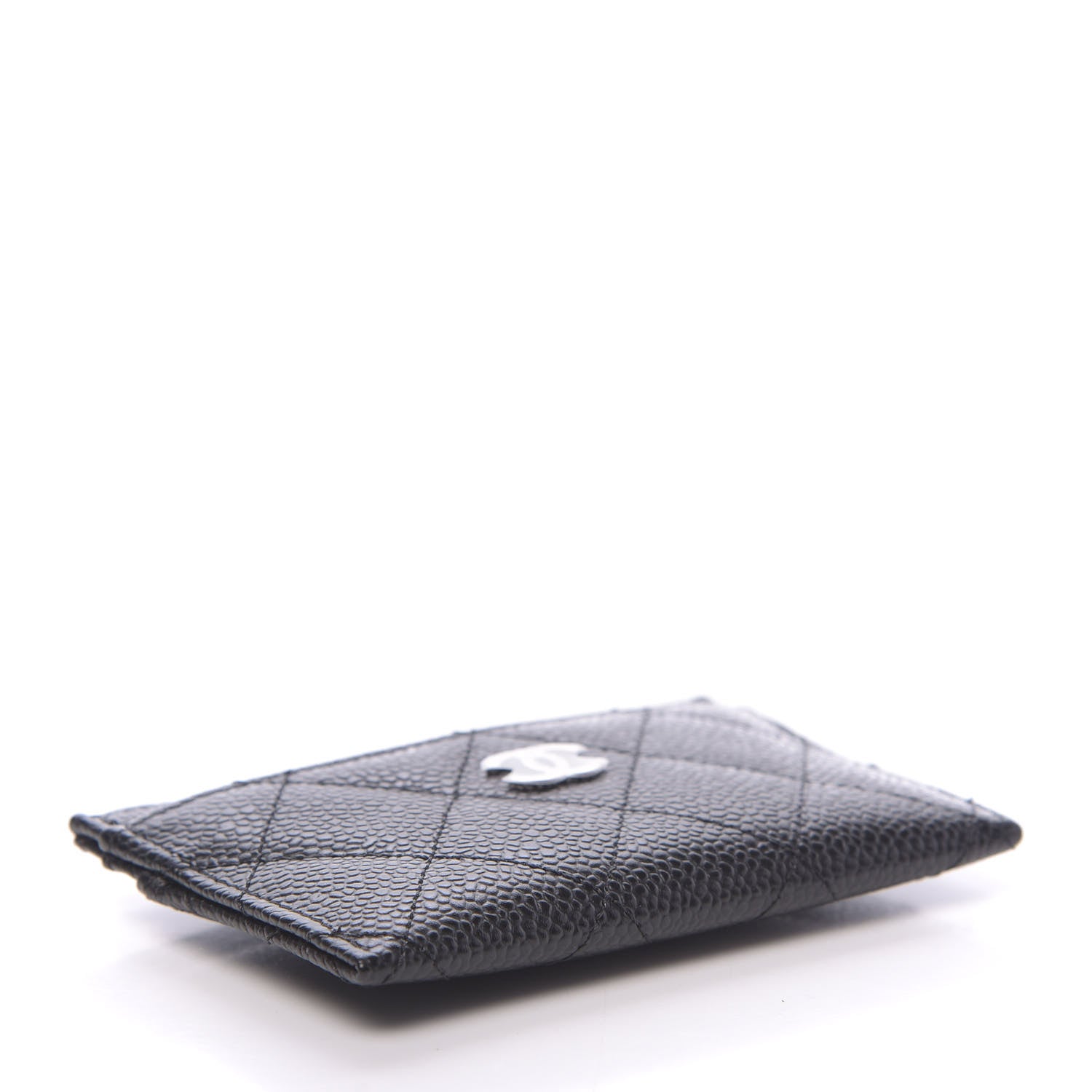 Chanel Caviar Quilted Card Holder Black 4 of 9