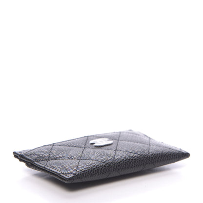 Chanel Caviar Quilted Card Holder Black 4 of 9