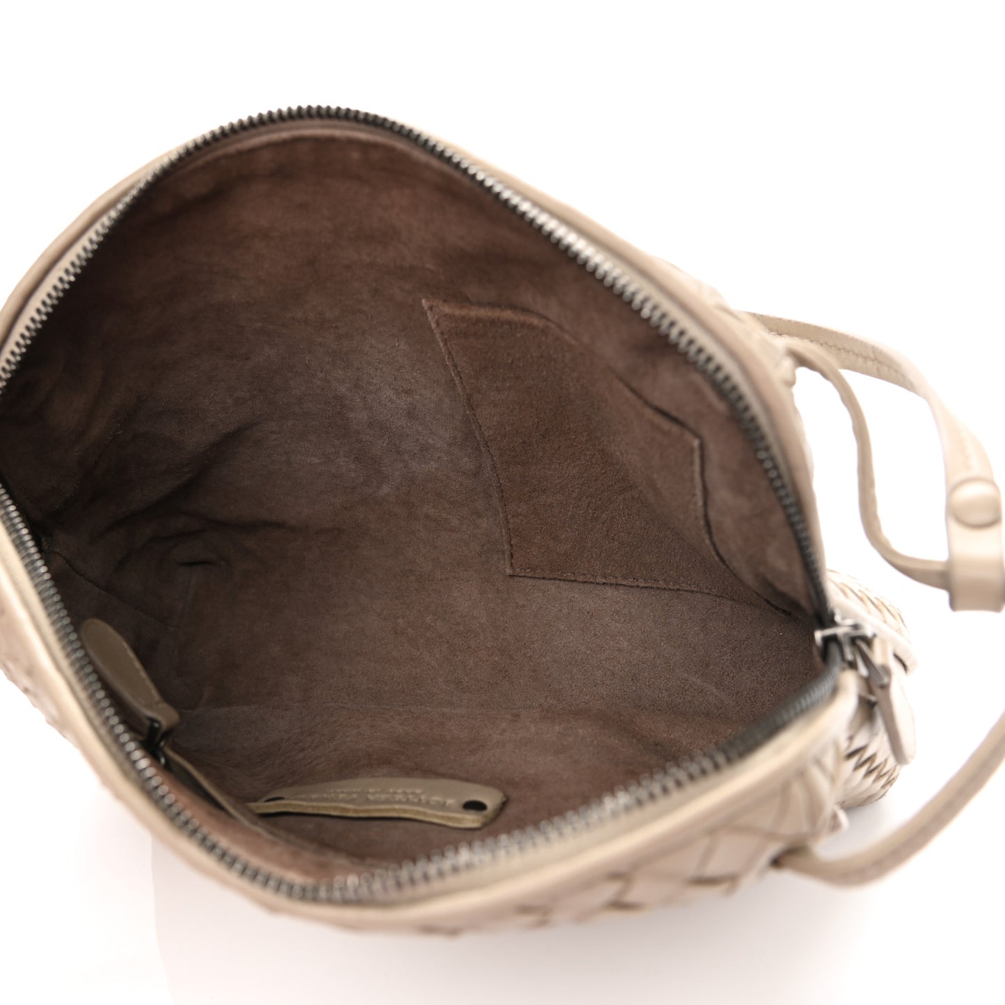 Nappa Intrecciato Crossbody Pillow New Sand