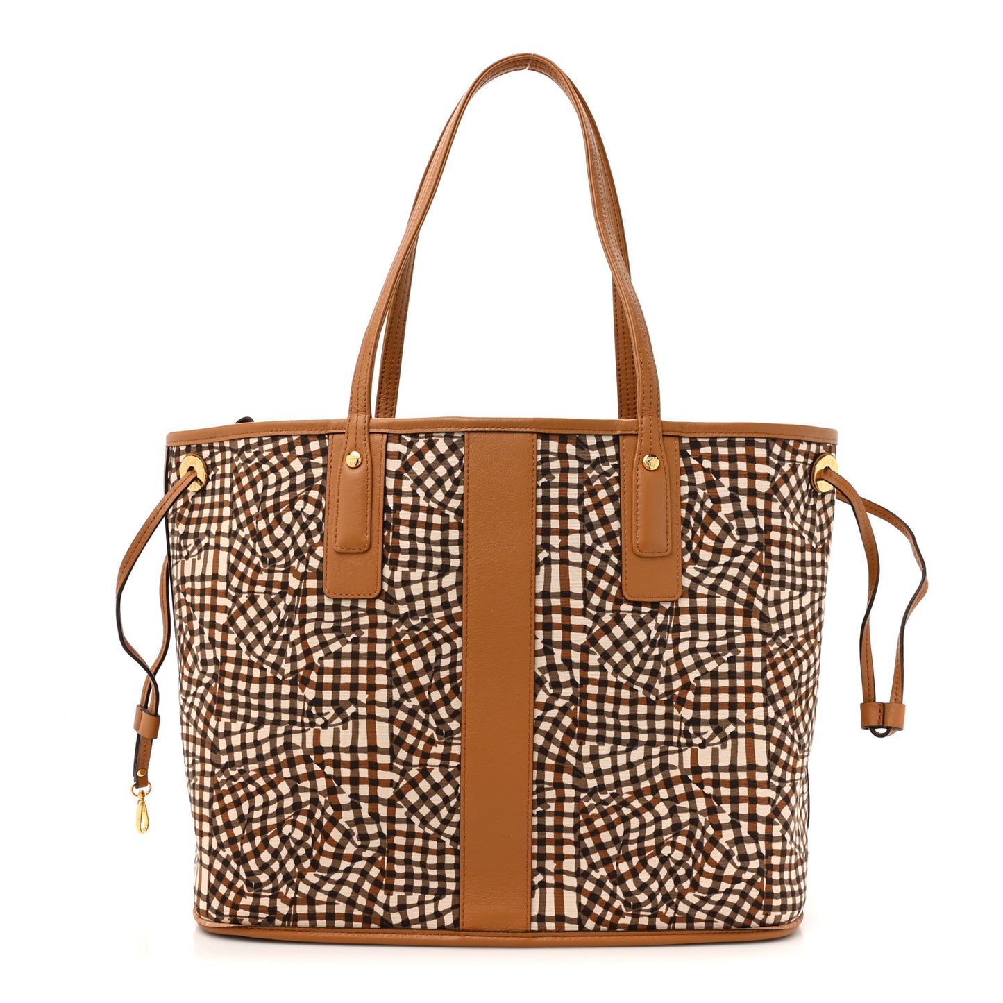 Visetos Medium Liz Reversible Shopper Tote Cognac