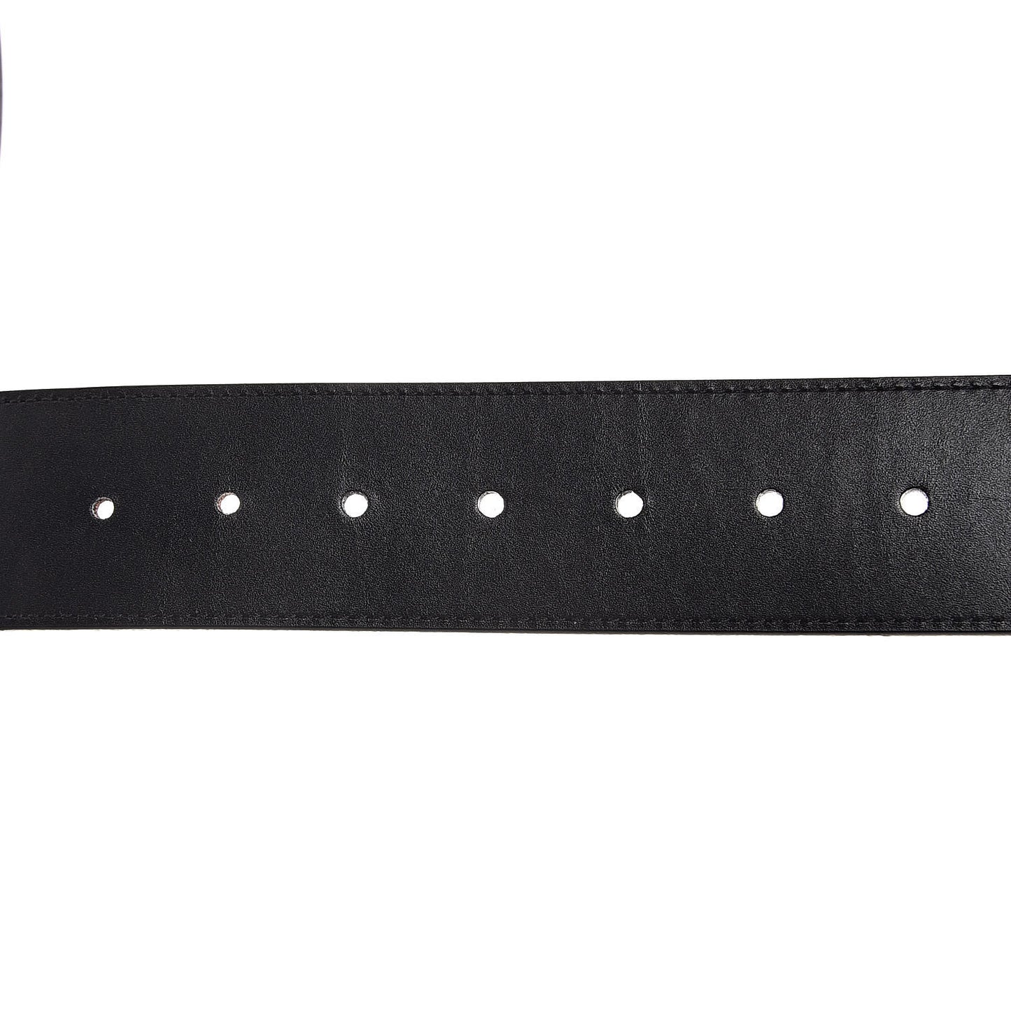 Calfskin 45mm LV Capucine Initiales Belt 80 32 Black