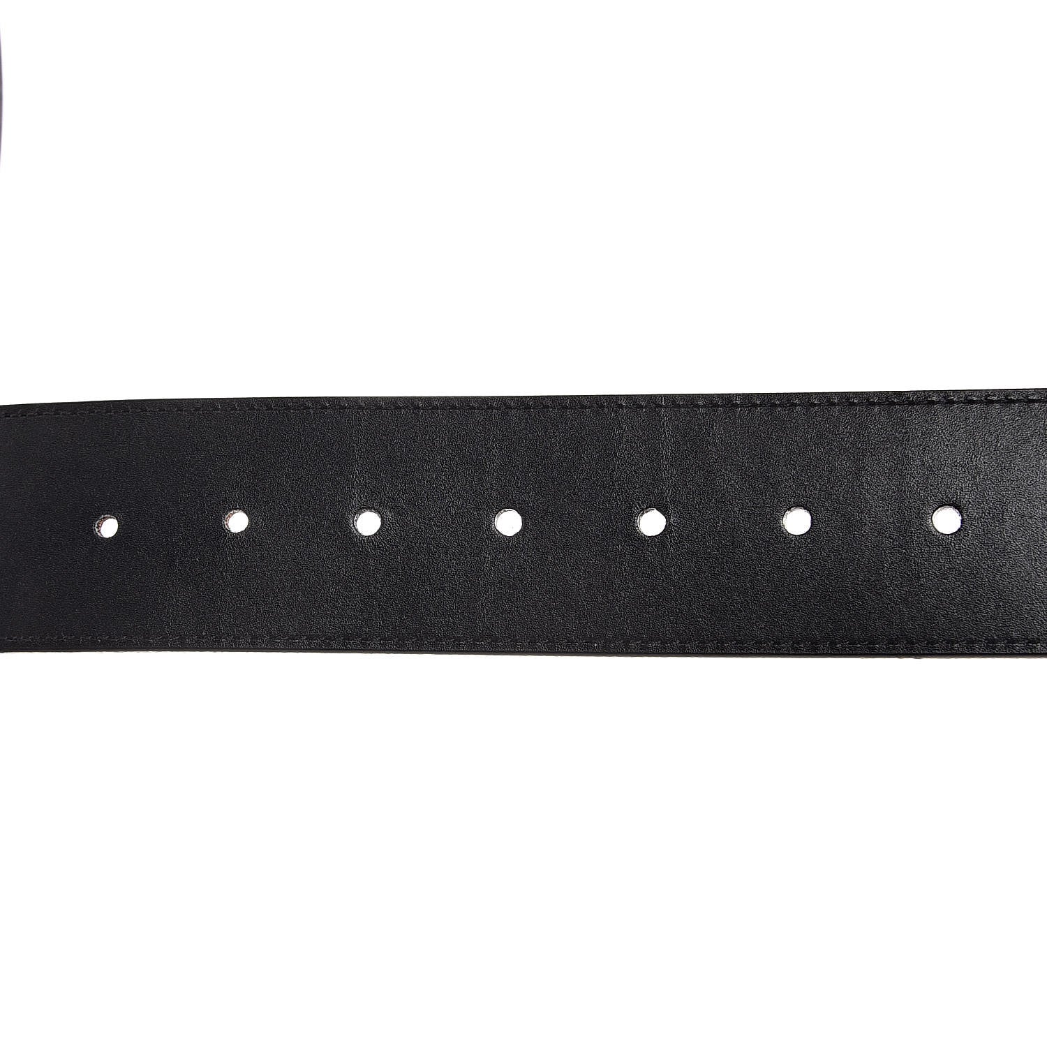 Louis Vuitton Calfskin 45mm LV Capucine Initiales Belt 80 32 Black 5 of 6