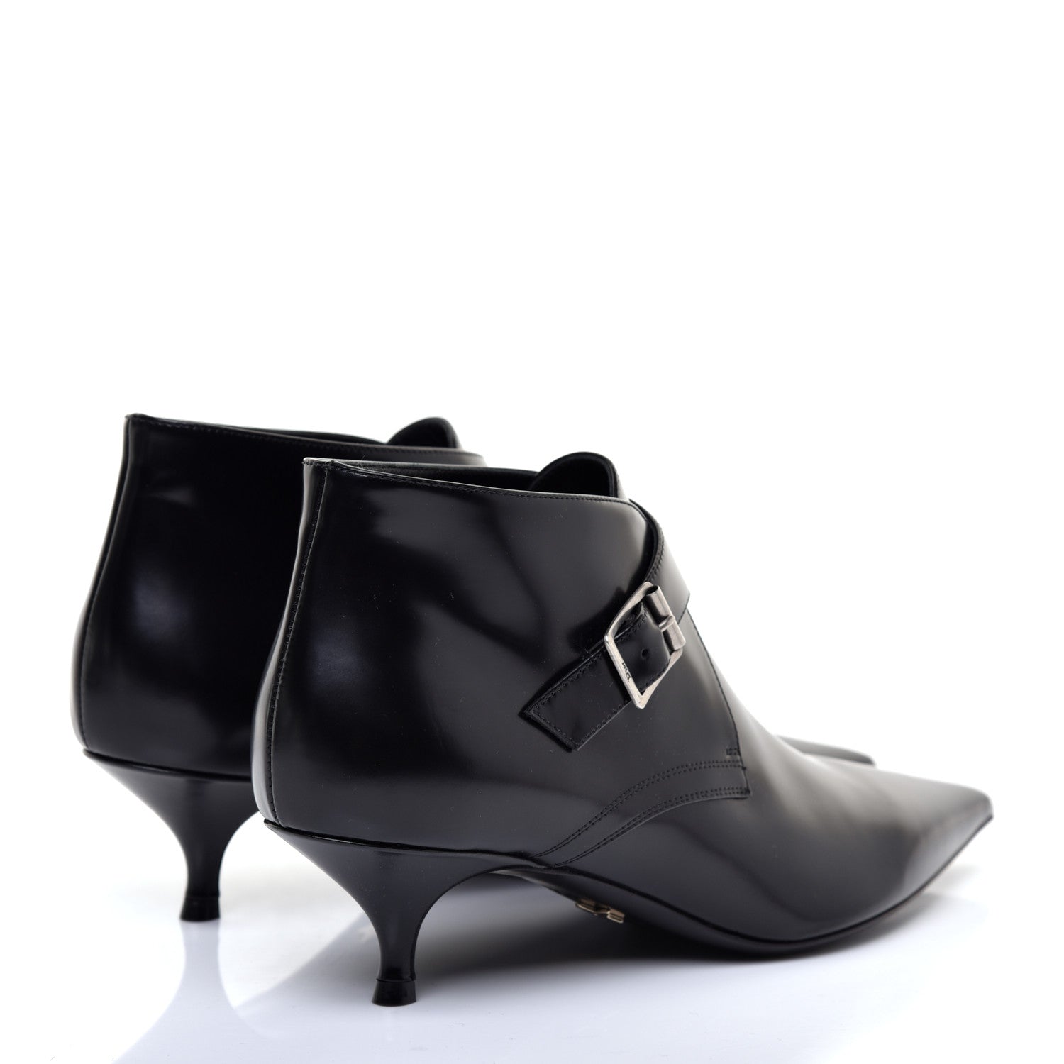 Christian Dior Calfskin Ankle Boots 39.5 Black 4 of 9