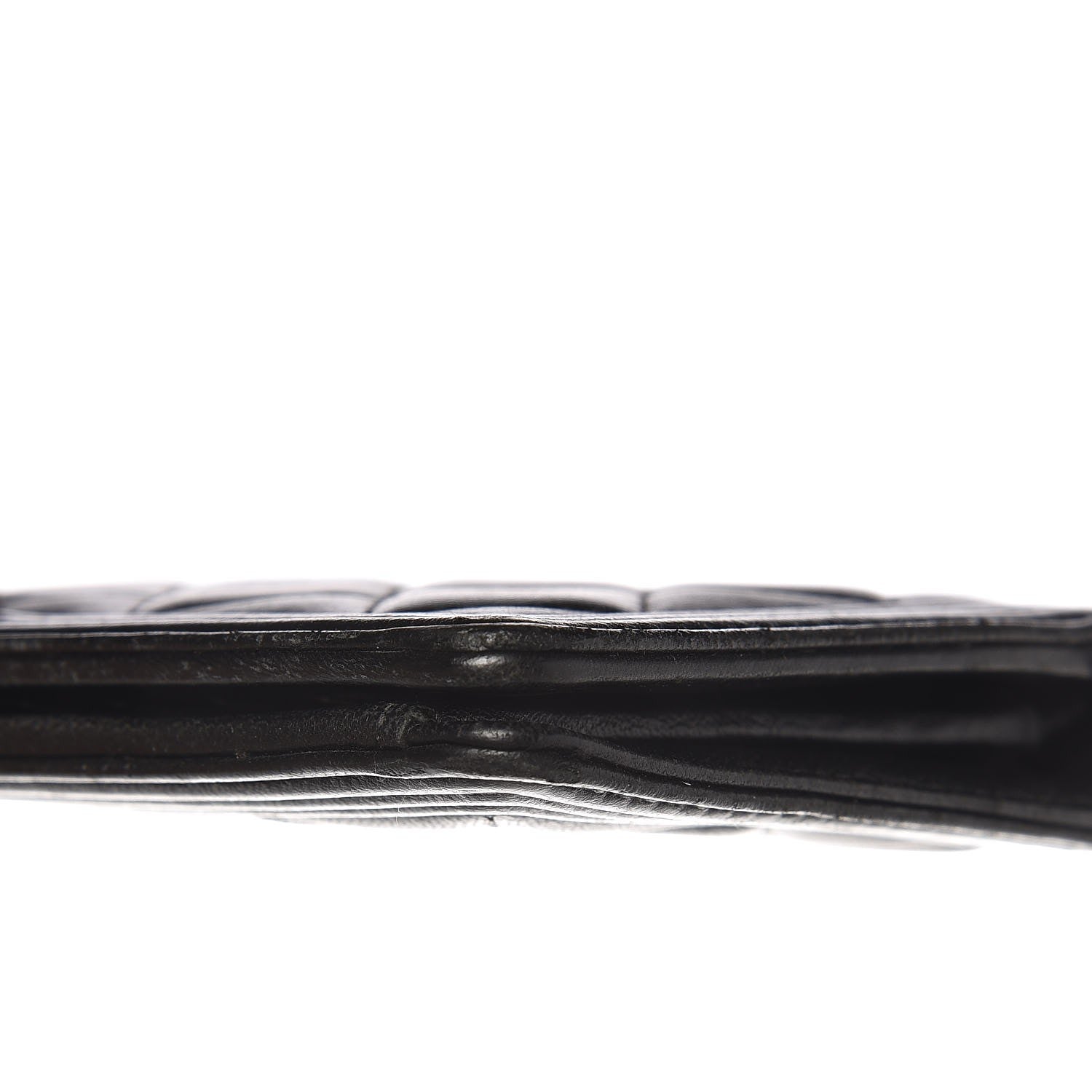 Chanel Lambskin Quilted Boy Yen Wallet Black 9 of 11