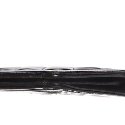 Chanel Lambskin Quilted Boy Yen Wallet Black 9 of 11