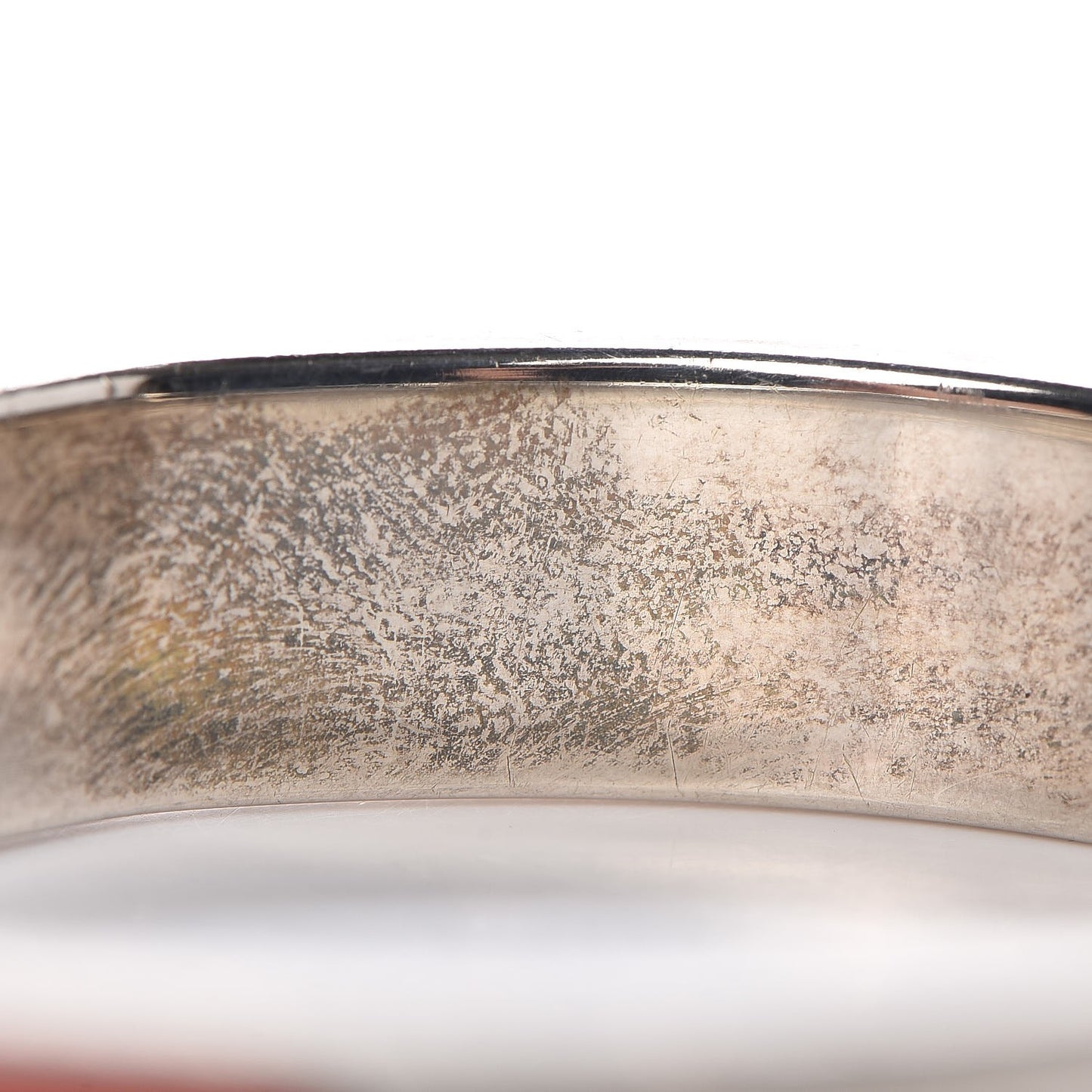 Enamel Narrow Clic Clac Star Moon Bracelet PM Orange