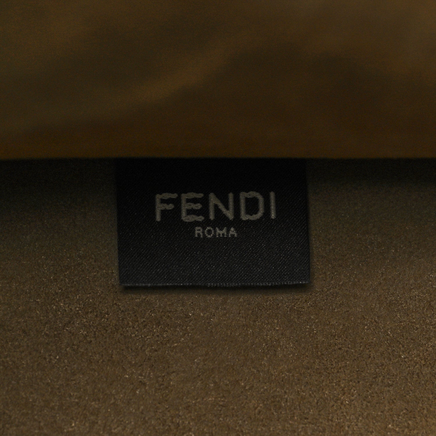 Fendi Fabric Jacquard FF 1974 Logo Large Fendi Sunshine Shopper Tote Tobacco Moro Sand 6 of 11