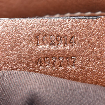 Gucci Guccissima Flat Messenger Bag Brown 7 of 9