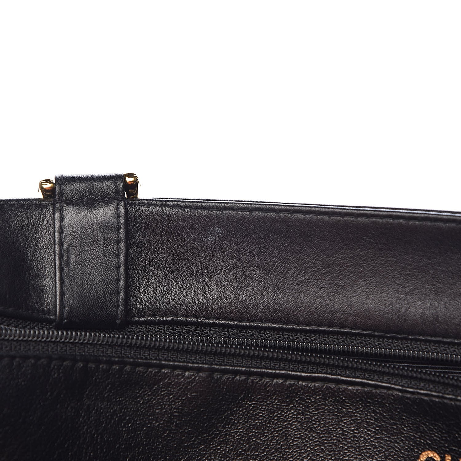 Chanel Lambskin CC Shoulder Bag Black 9 of 15