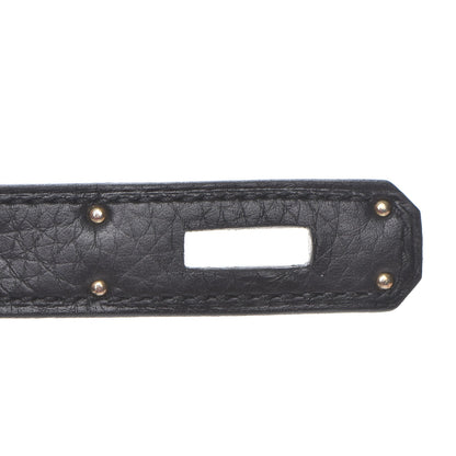 Hermes Taurillon Clemence Birkin 30 Black 17 of 28