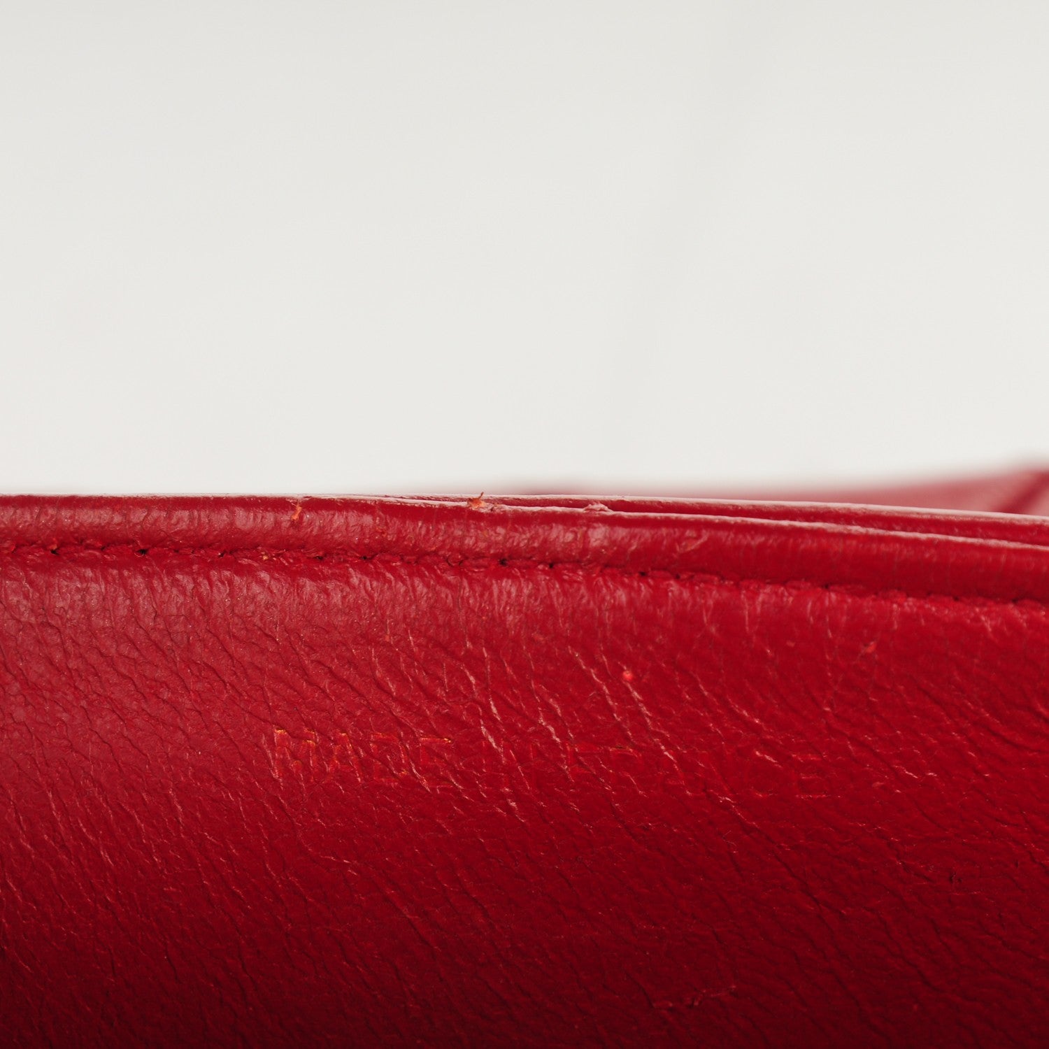 Chanel Lambskin Quilted Small Double Flap Red 8 of 8
