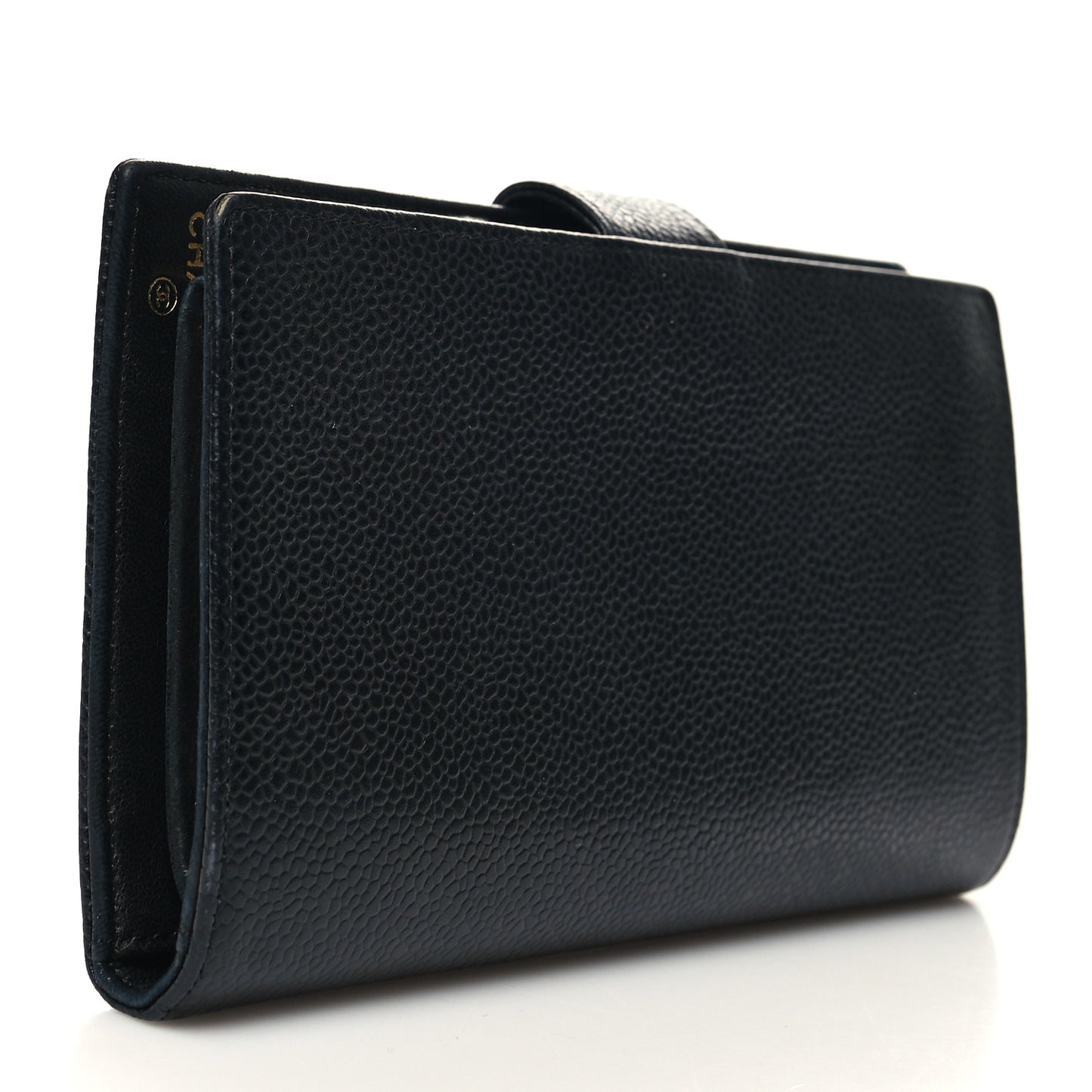 Caviar Timeless CC French Wallet Black