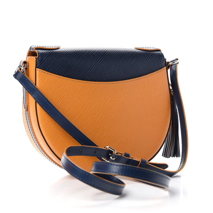 Louis Vuitton Epi Saint Cloud NM Indigo Safran 3 of 11