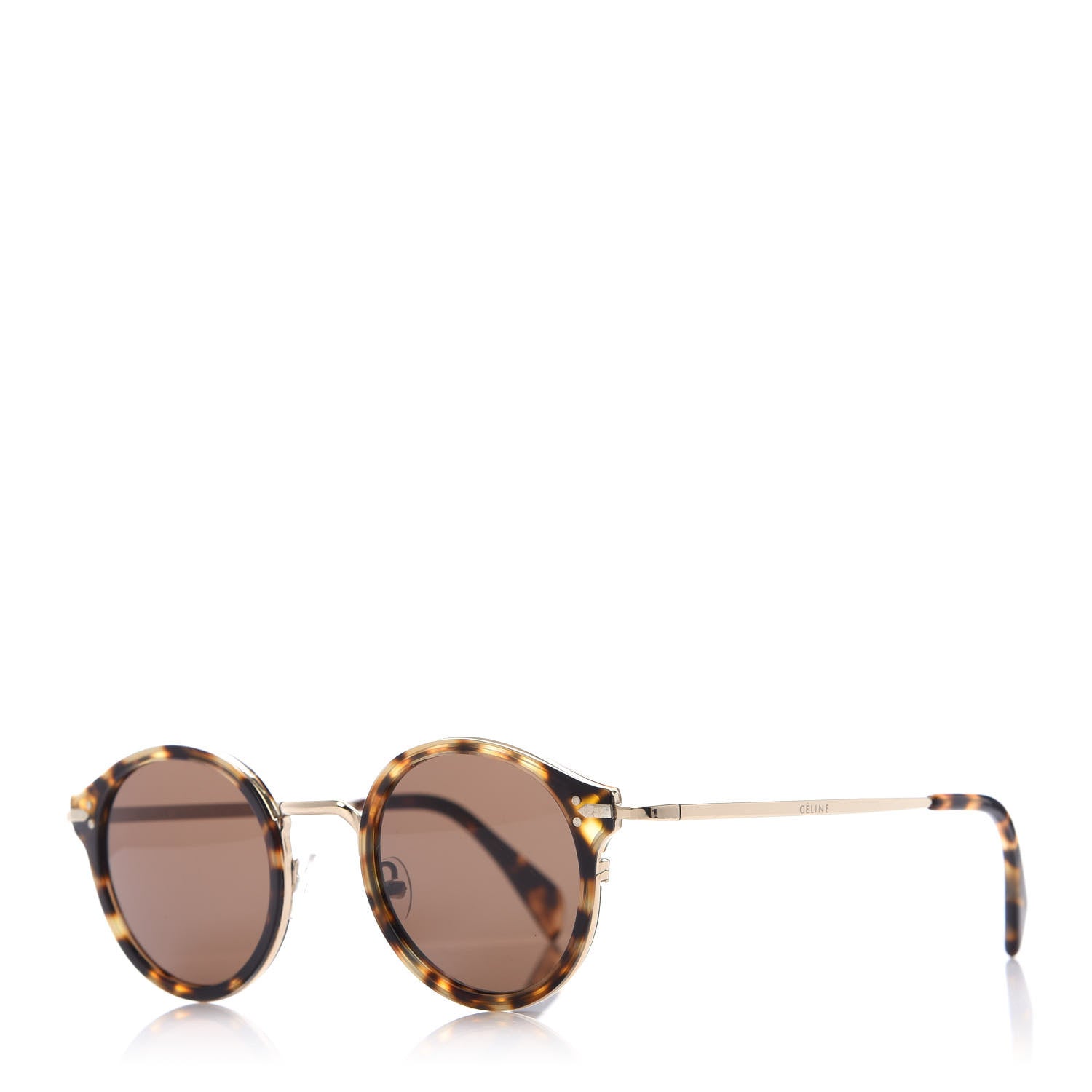 Celine Acetate Sunglasses CL 41082/S Havana 1 of 7