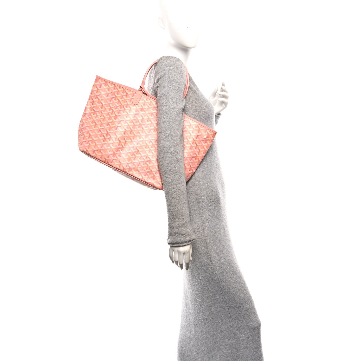 Goyard Goyardine Saint Louis PM Powder Pink 1852983 – FASHIONPHILE