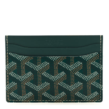 Goyard Goyardine Saint Sulpice Card Holder Green 1 of 7