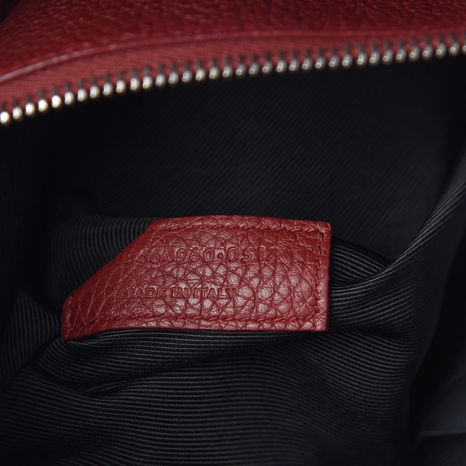Saint Laurent Grained Calfskin Small Supple Sac De Jour Dark Pallisandre 7 of 15