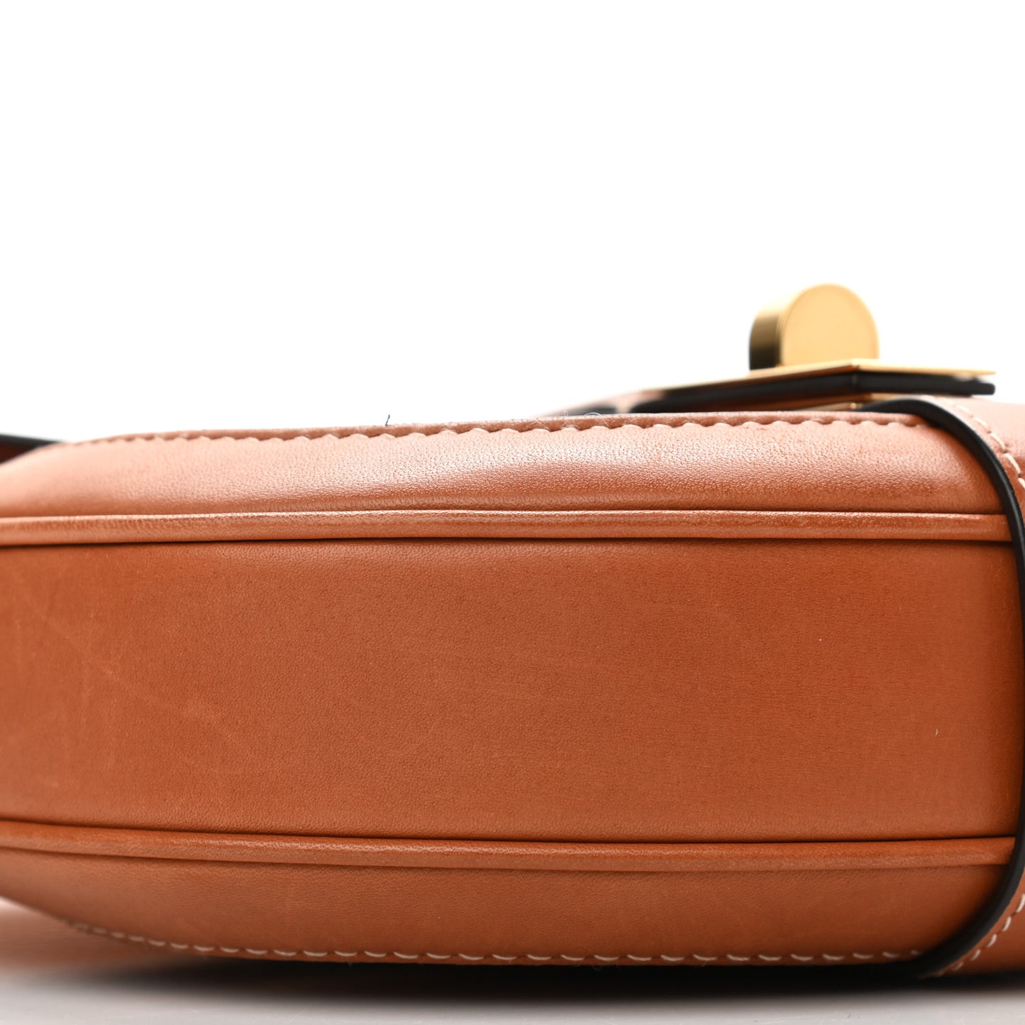 Natural Calfskin Besace Small 16 Tan