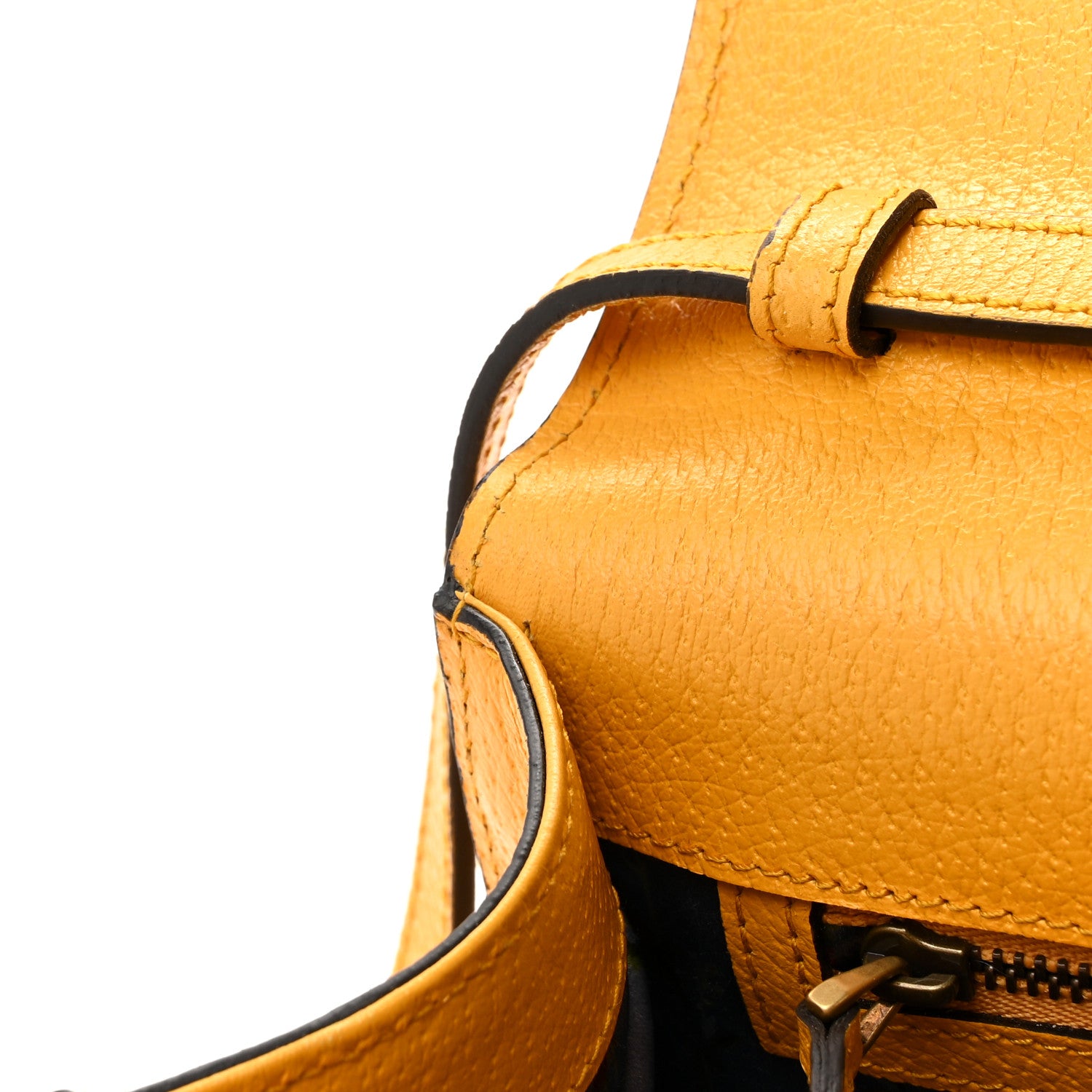 Gucci Textured Calfskin Bamboo Web Medium Falena Moth Top Handle Bag Crop 11 of 15