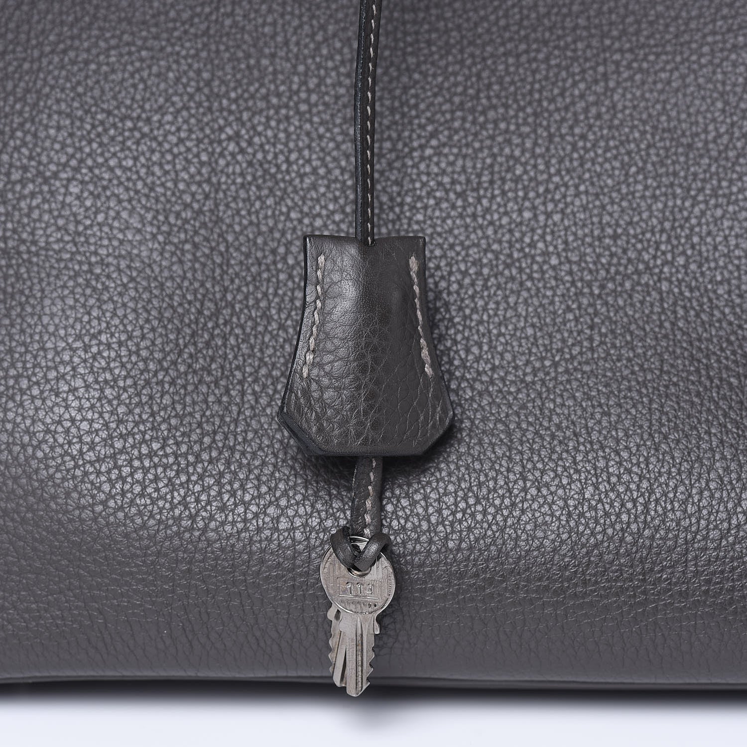 Hermes Taurillon Clemence Birkin 35 Graphite 21 of 35