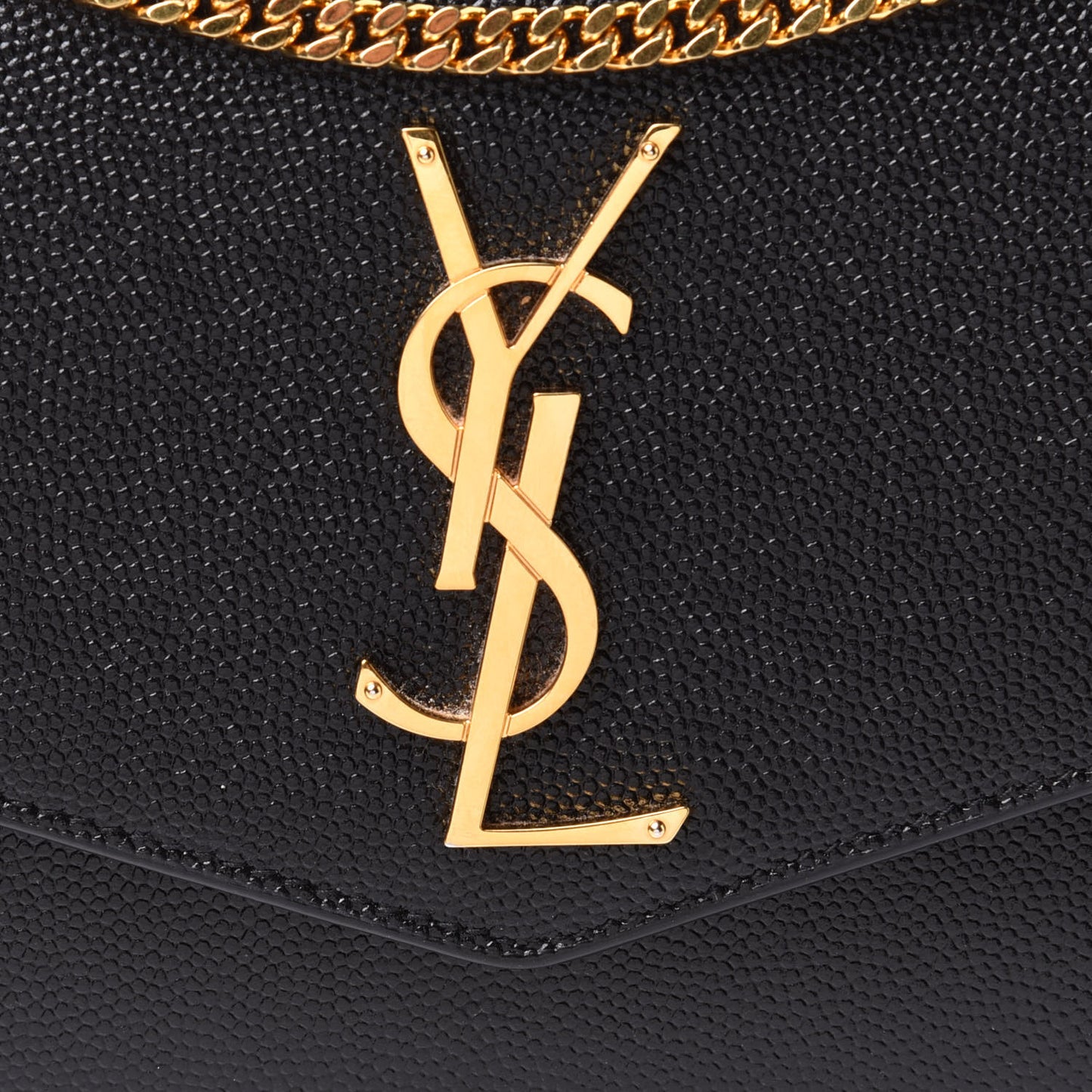 Grain De Poudre Uptown Chain Wallet Black