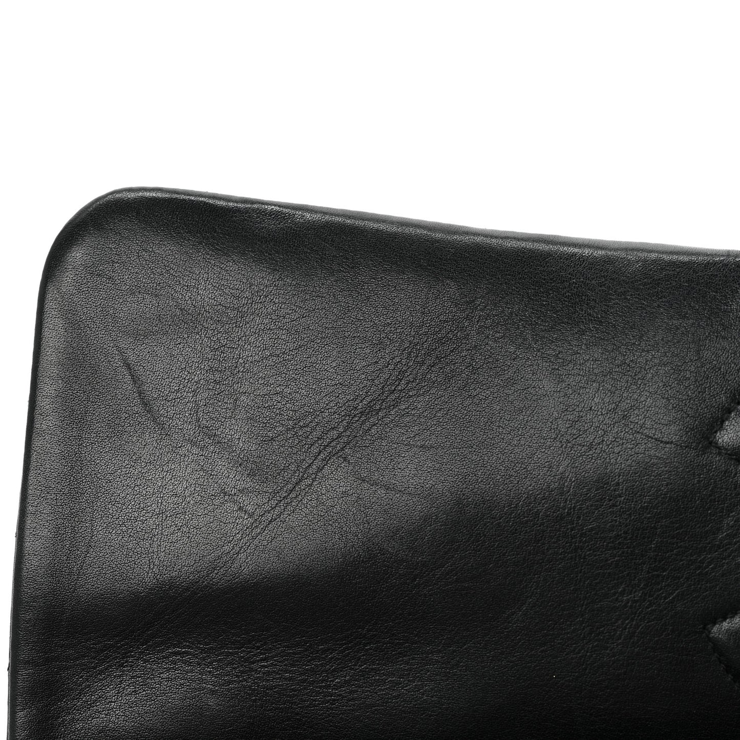 Lambskin Quilted XL Jumbo Single Flap Black