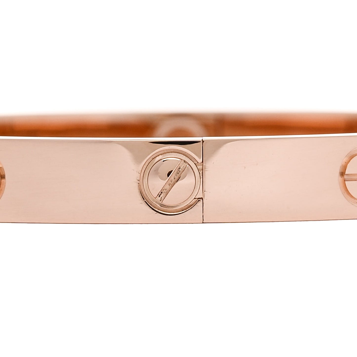 18K Pink Gold LOVE Bracelet 17