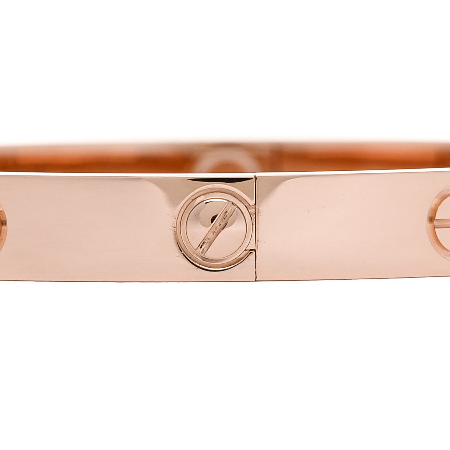 Cartier 18K Pink Gold LOVE Bracelet 17 4 of 9