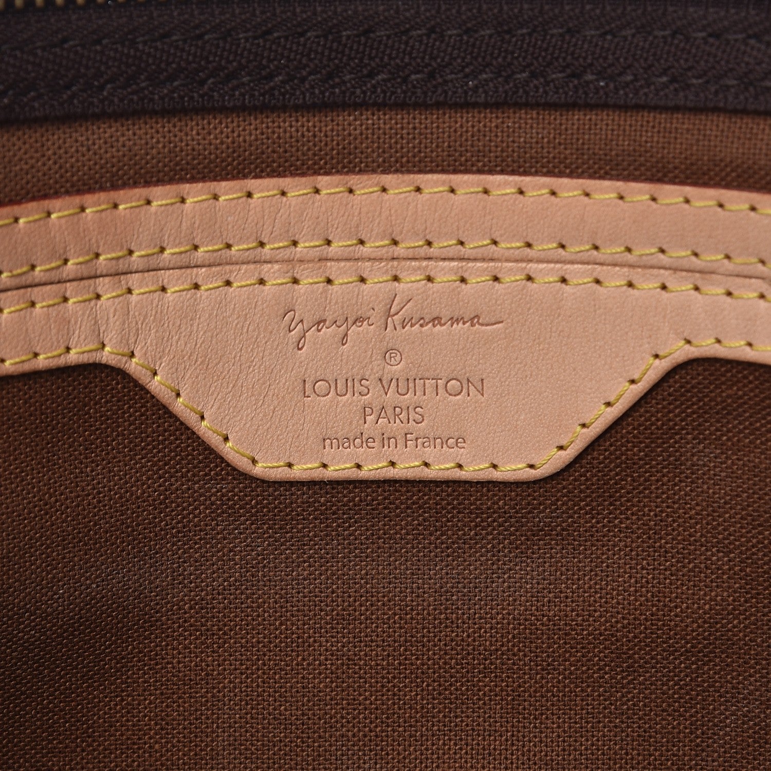 Louis Vuitton Monogram Kusama Town Speedy 30 Blue 6 of 10
