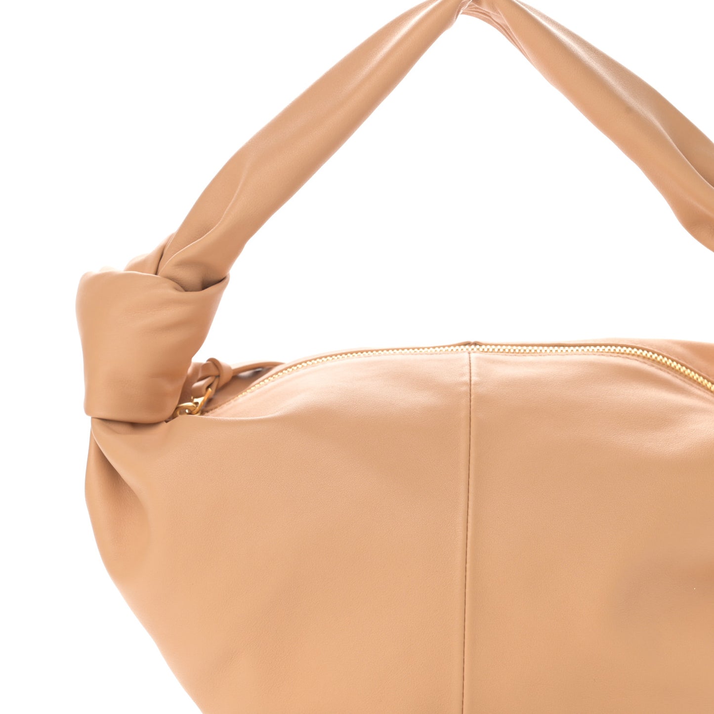 Calfskin Mini Double Knot Bag Almond